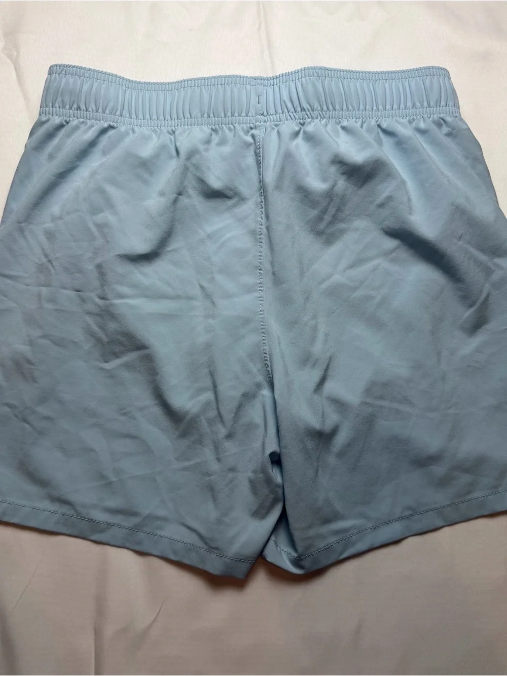 Hollister Light Blue Swim Shorts with White Mesh Lining